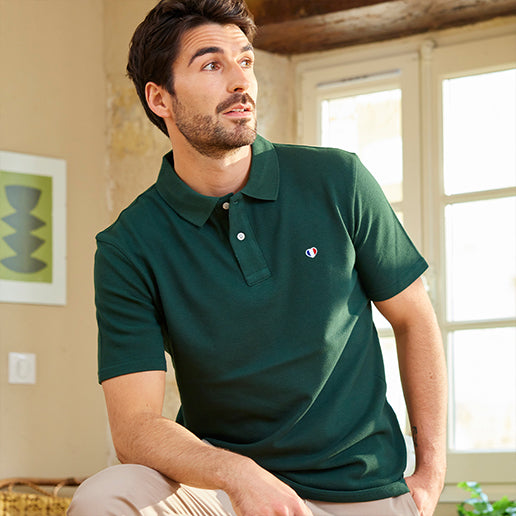 Polo Vert Homme
