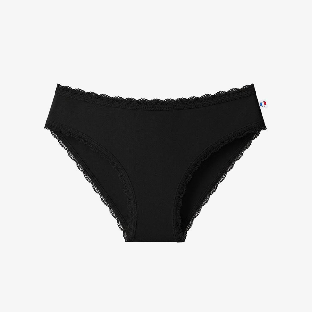 Culotte Femme Dentelle Noir - Intemporelle
