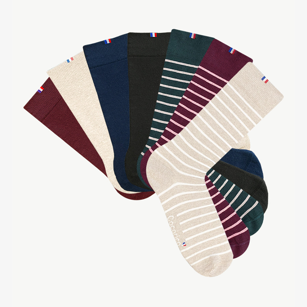 Chaussettes Homme x7 - Le Semainier