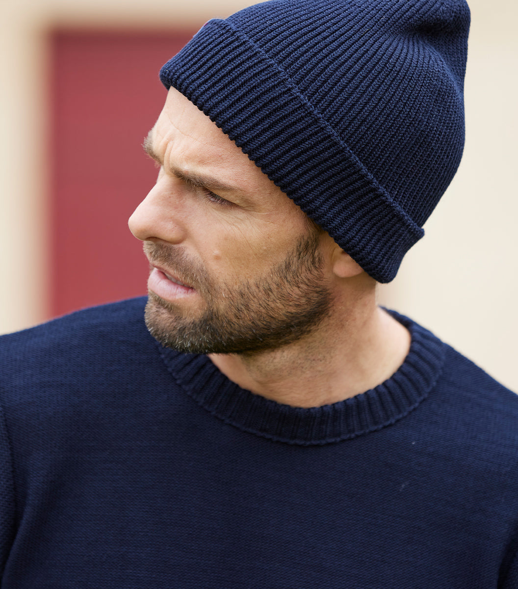 Bonnet Homme Marine