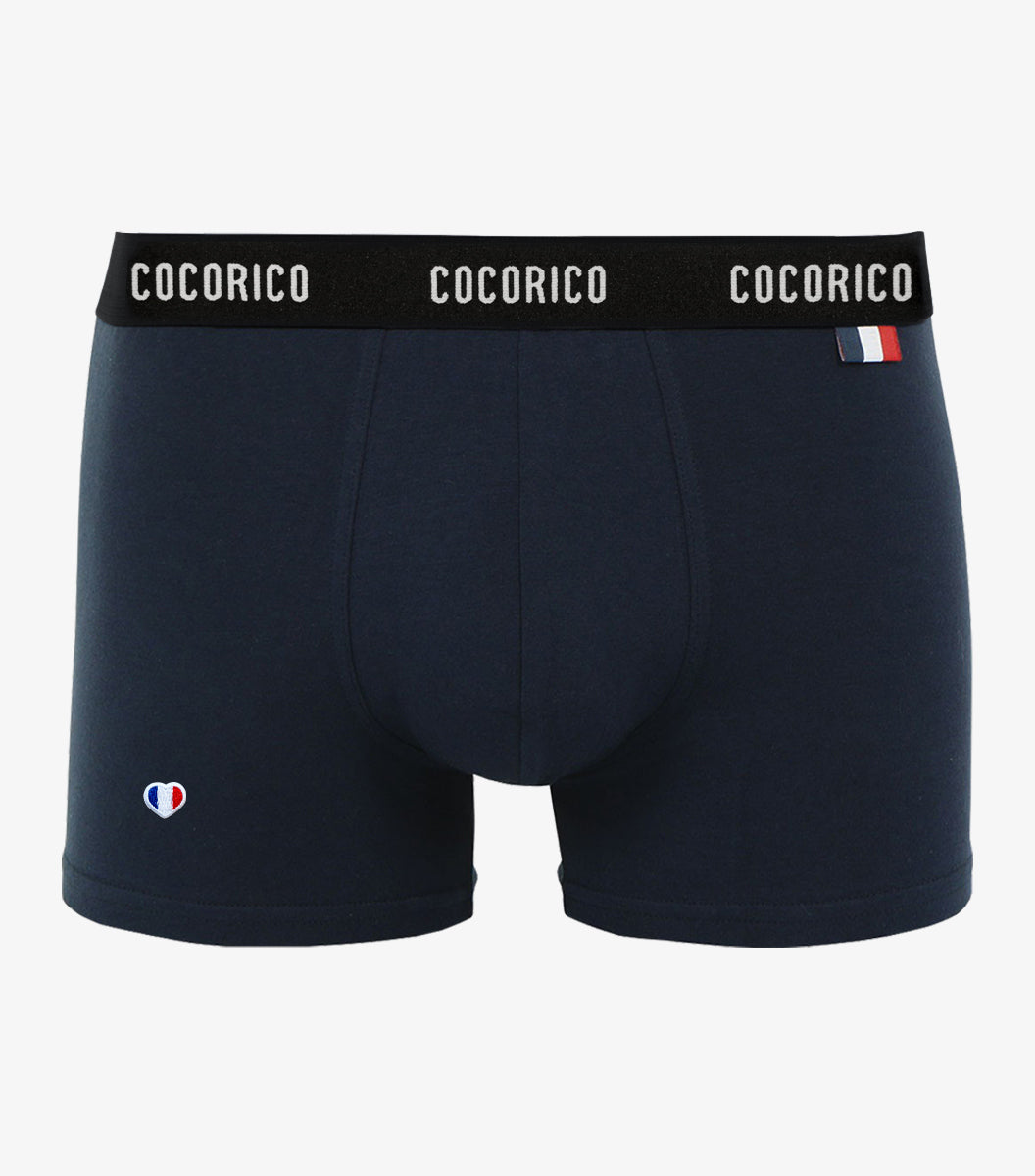 Boxer Homme Signature Marine - Iconique