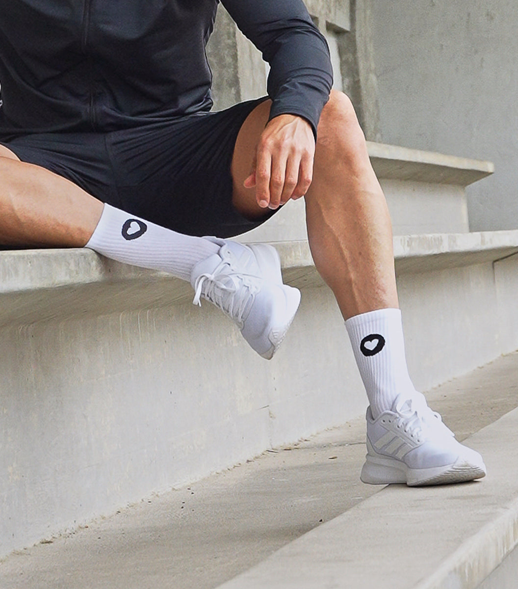 Chaussettes Sport Homme Blanc - Boost