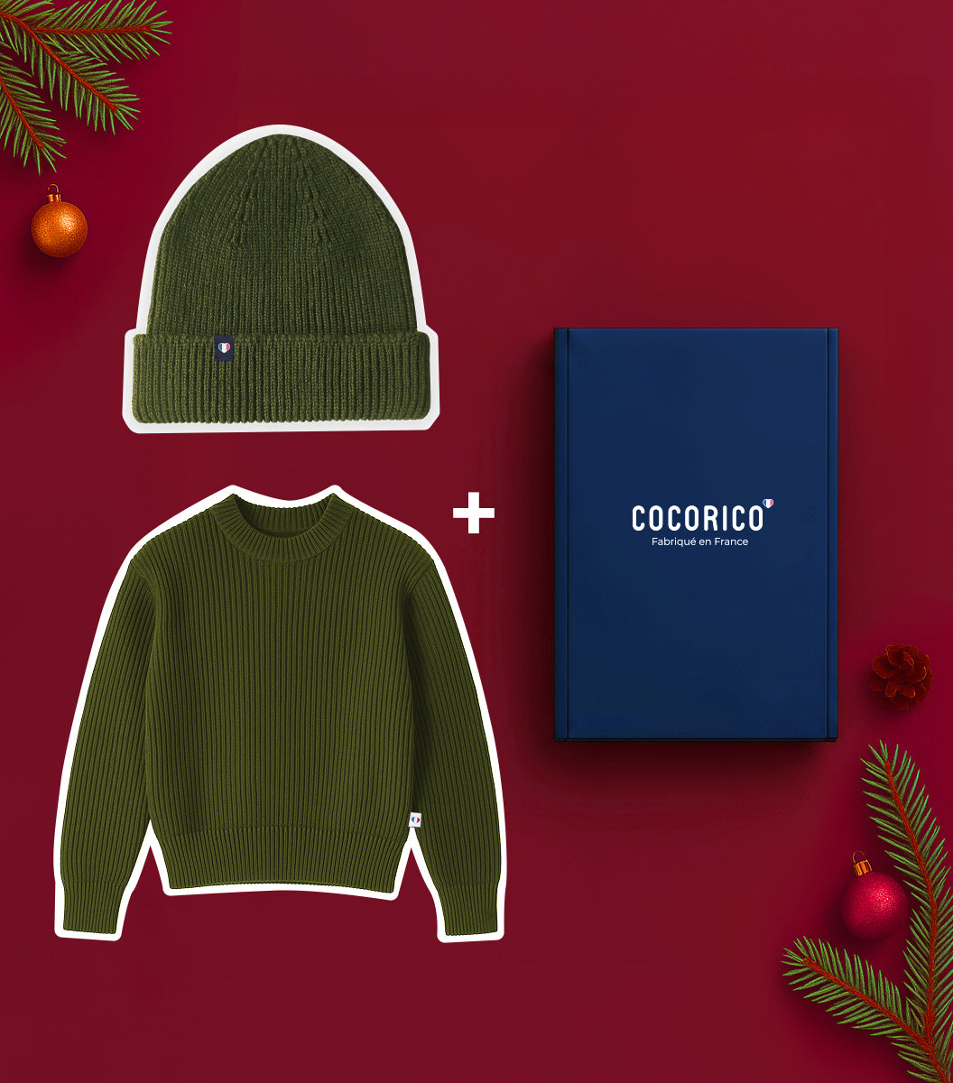 Coffret de Noël Femme - Margaux Kaki