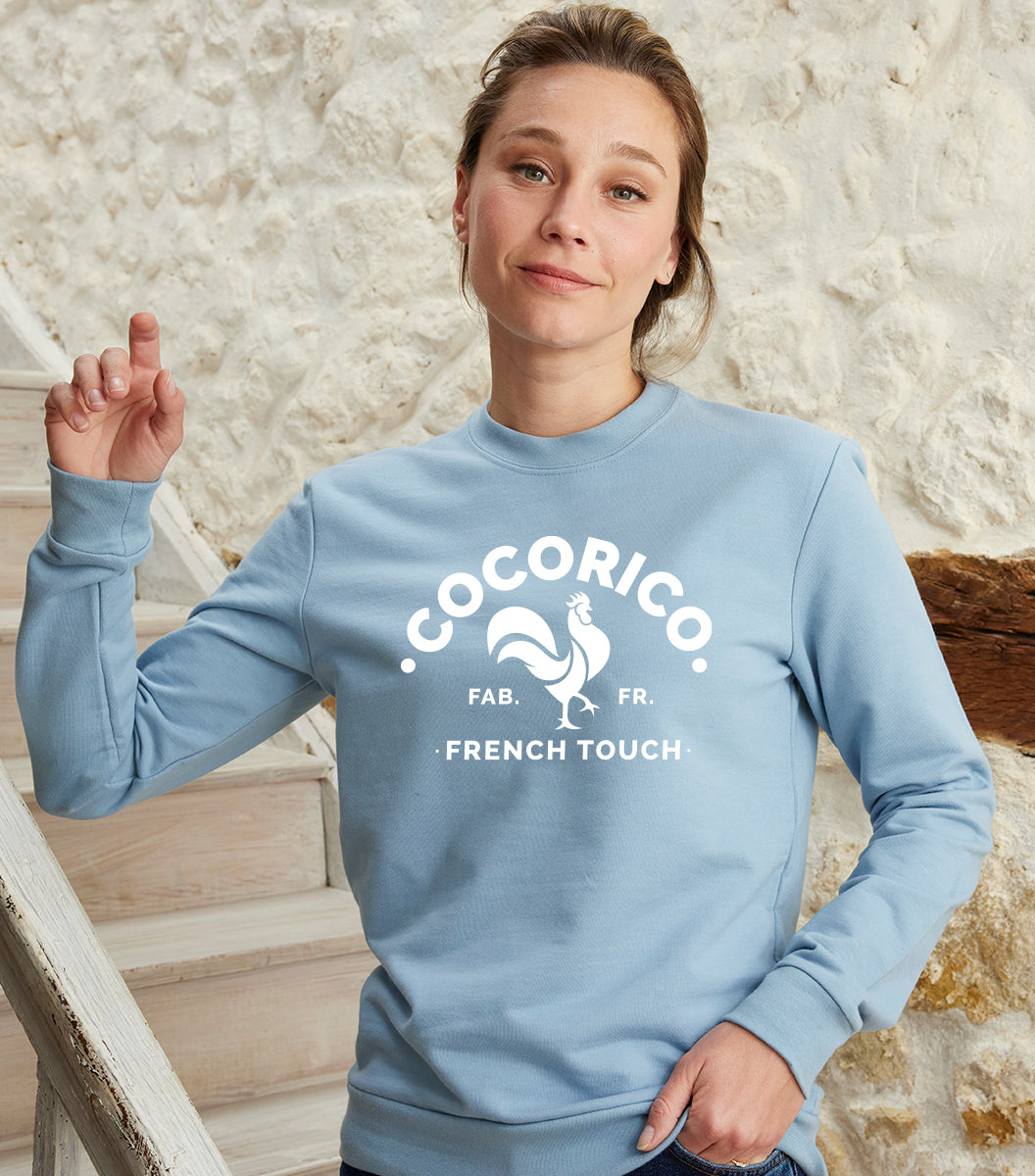 Sweat Femme Ciel - Coq Français