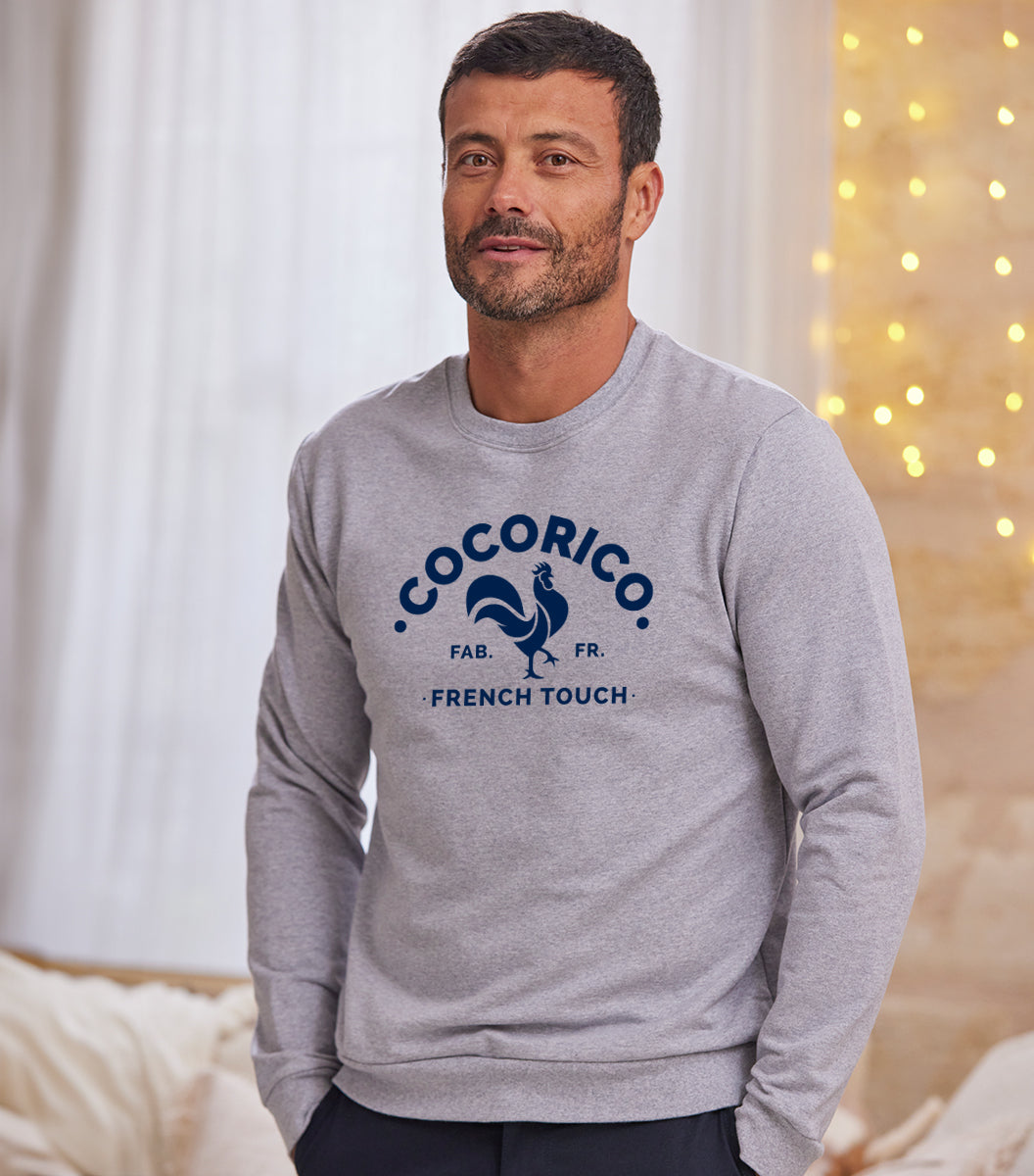 Sweat Homme Gris - Coq Français