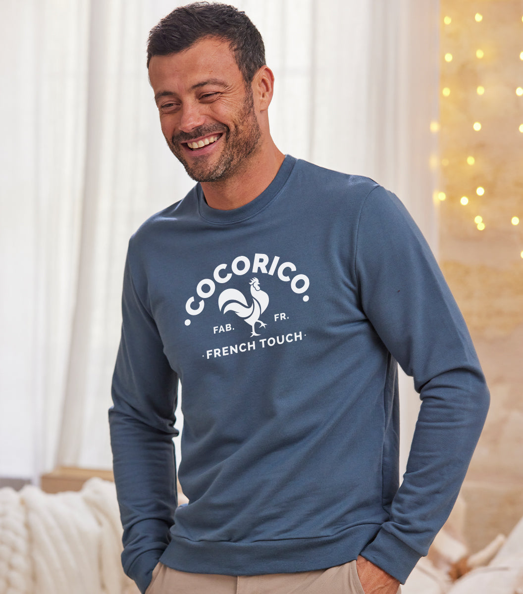 Sweat Homme Azur - Coq Français