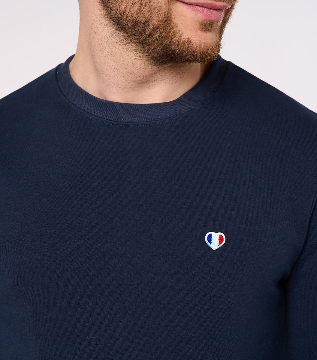 Sweat Homme Marine - Iconique