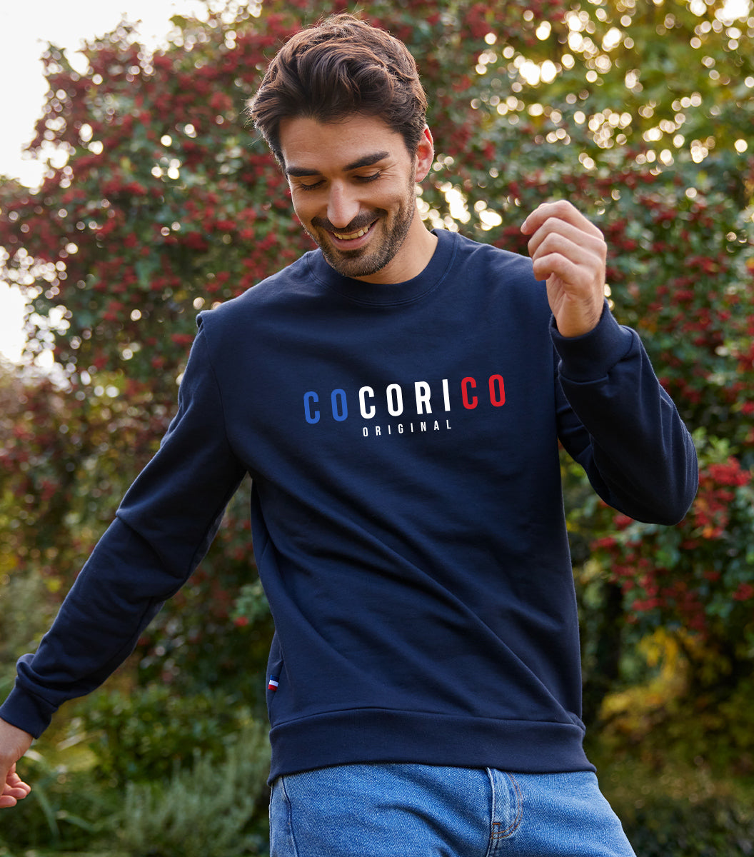 Sweat Homme Marine - Signature