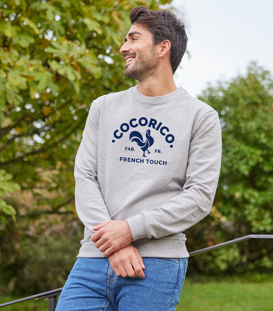 Sweat Homme Gris - Coq Français