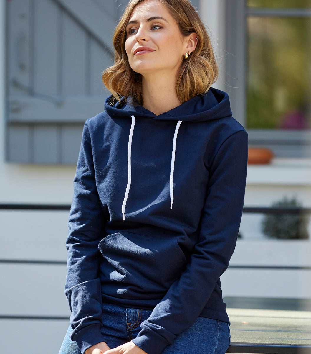 Sweat à capuche Femme Marine - Intemporel