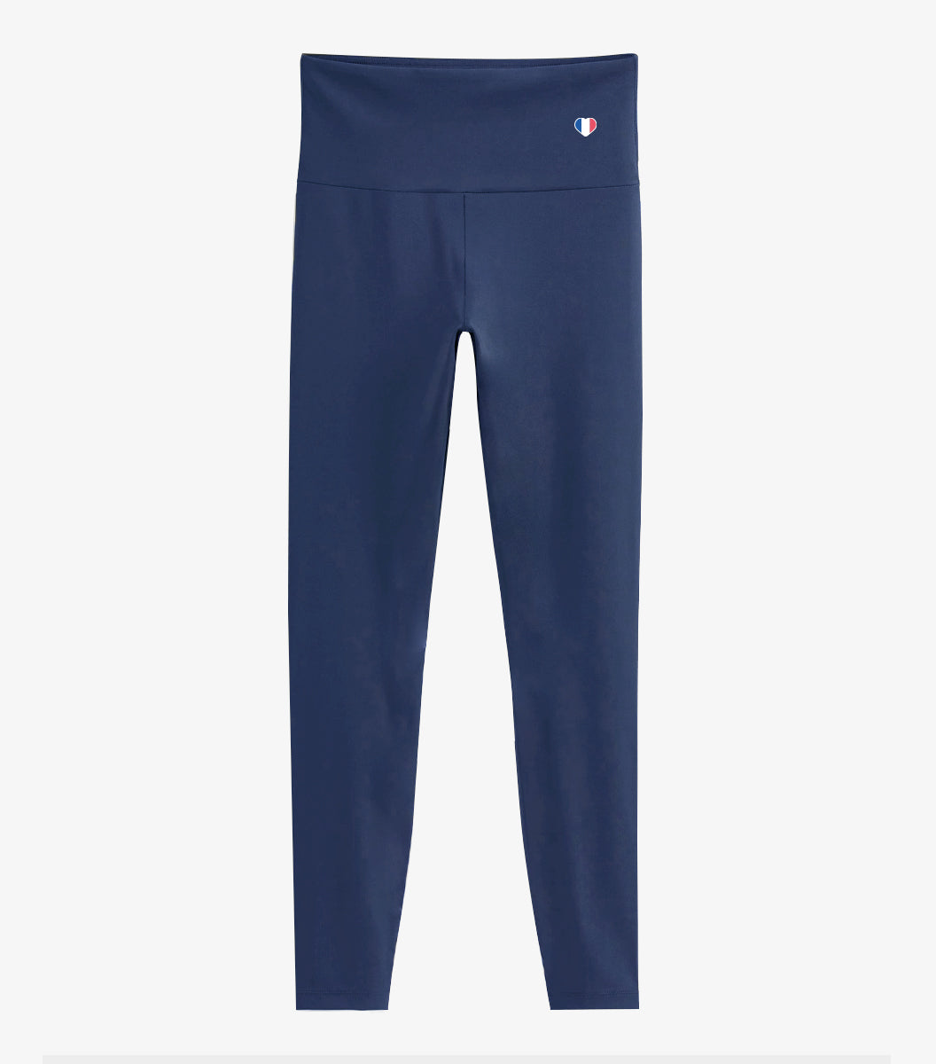 Legging Sport Femme Bleu - L'Iconique