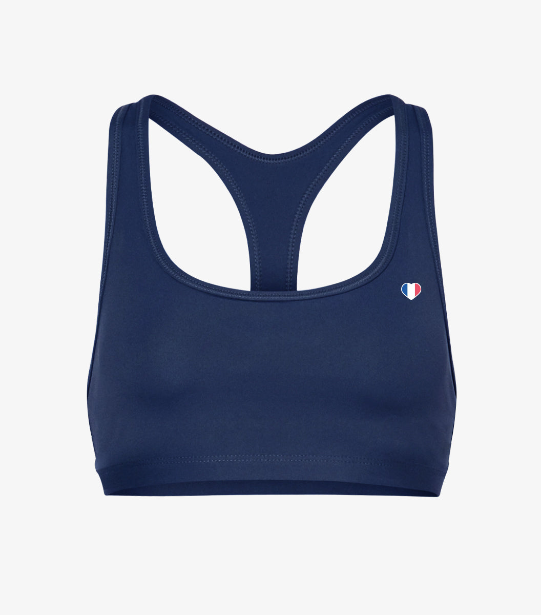 Brassiere Sport Femme Bleu - L'Iconique