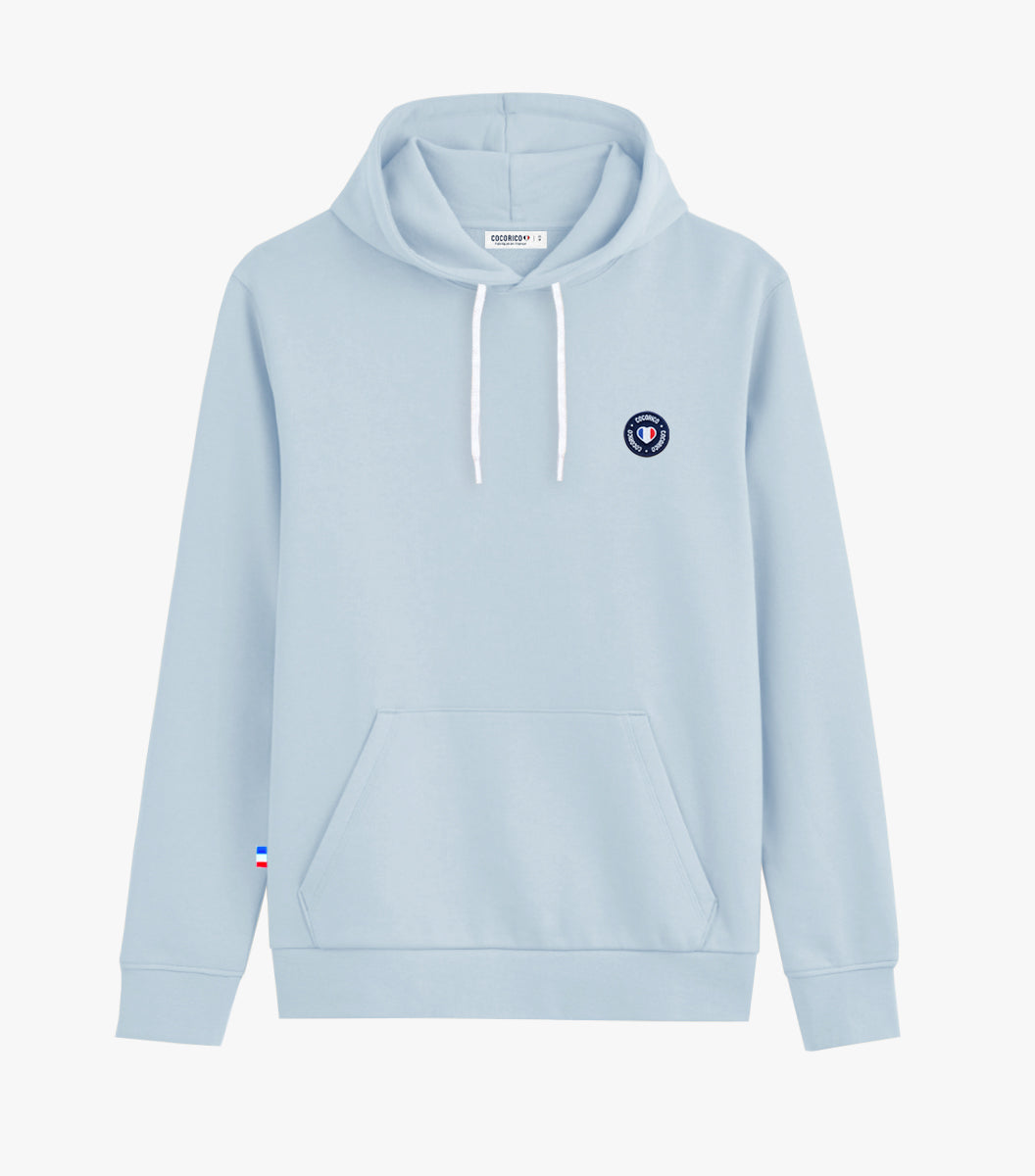 Sweat à capuche Femme Ciel - Le Blason