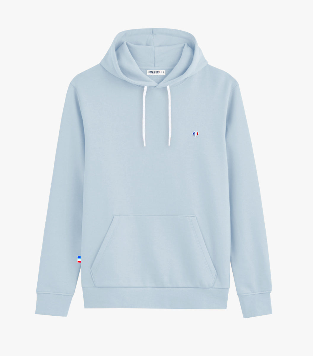 Sweat à capuche Homme Ciel - L'Iconique