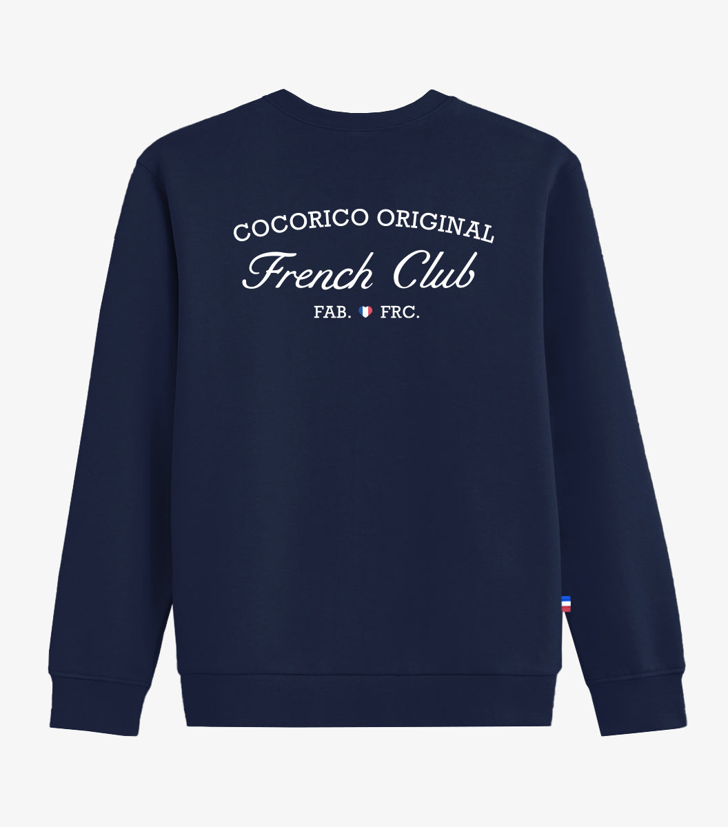 Sweat Homme Marine - French Club