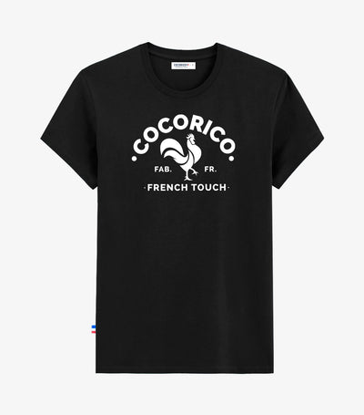 T-shirt Femme Noir - Coq Français