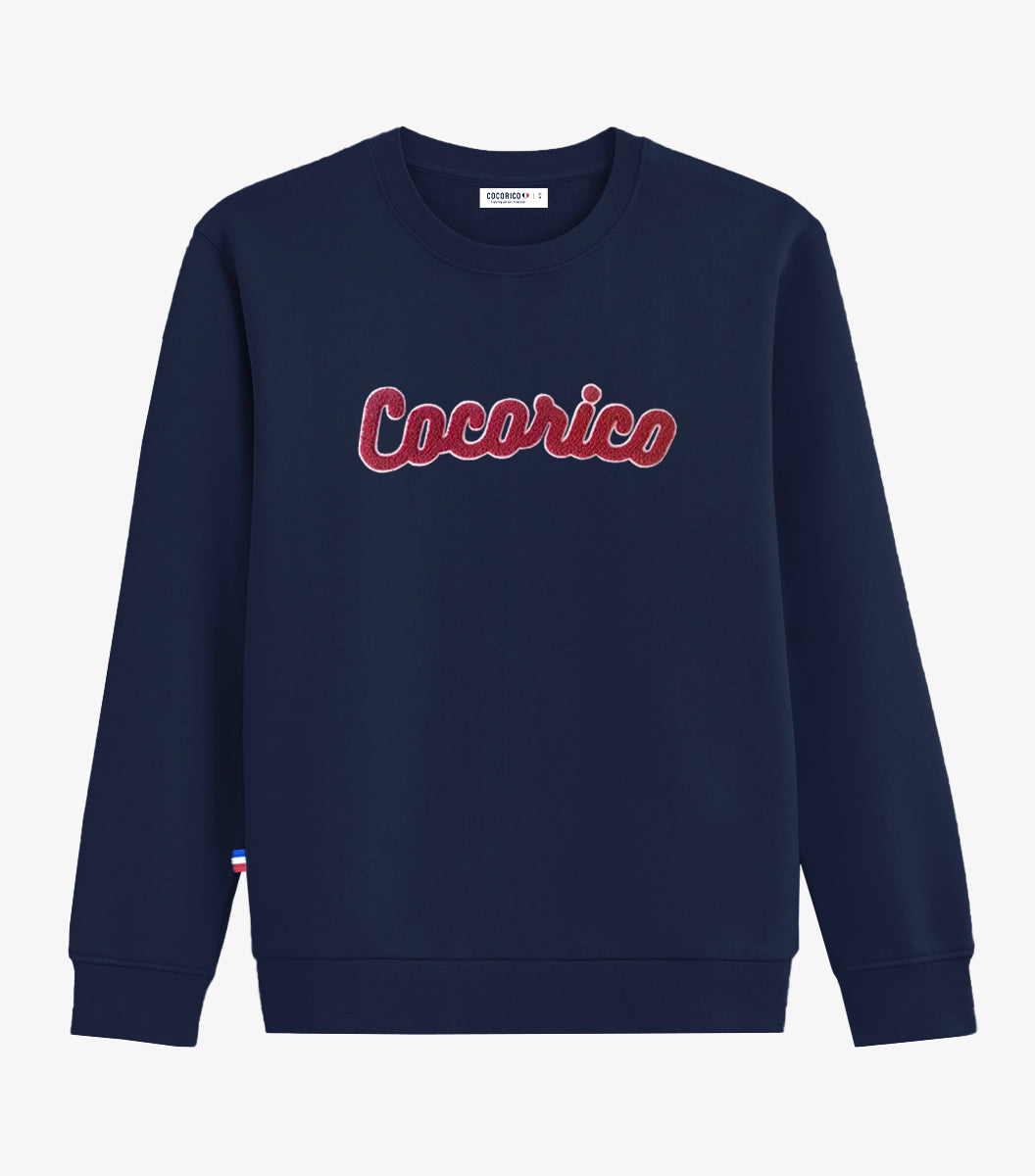 Sweat Femme Marine - Cocorico Bouclette