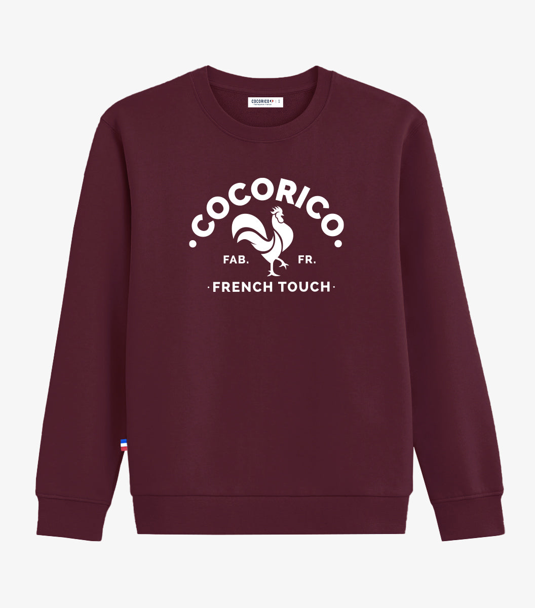 Sweat Femme Bordeaux - Le Coq Français