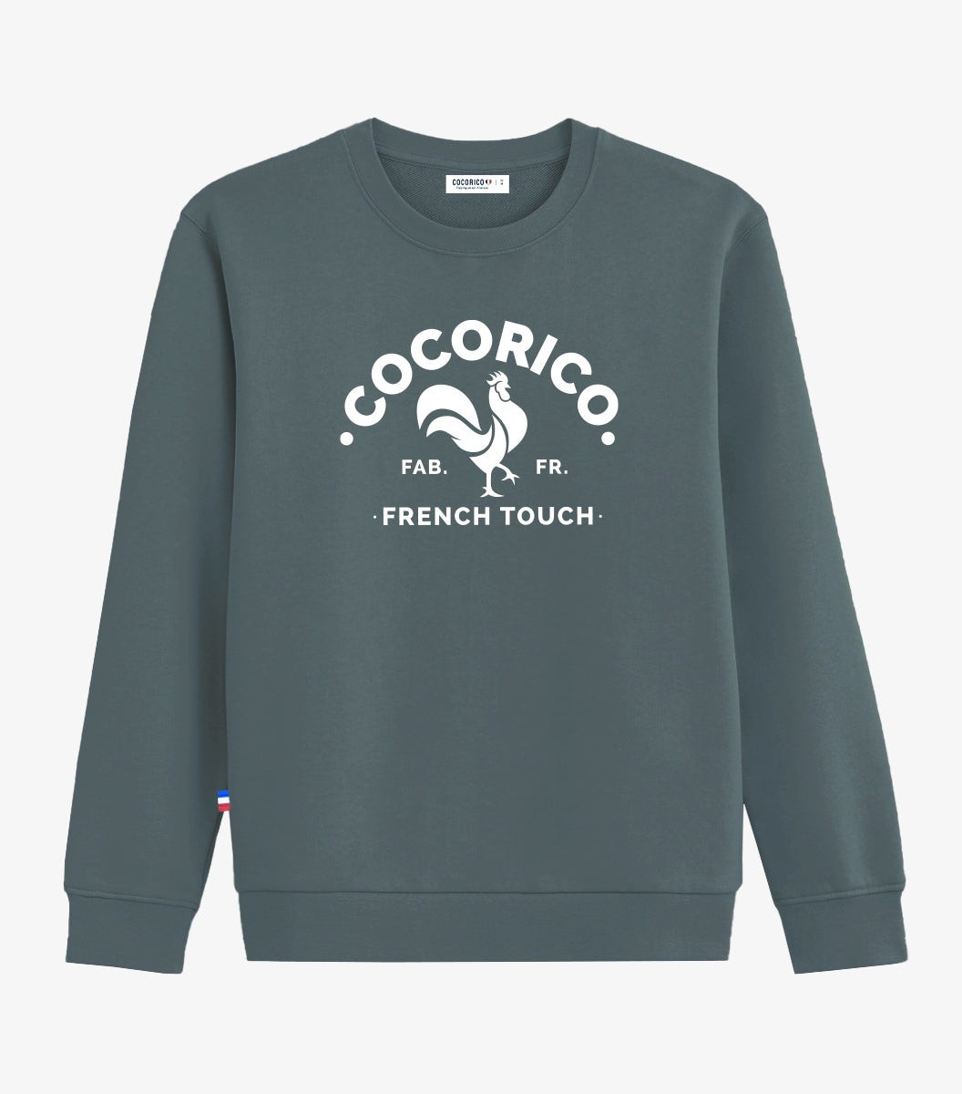 Sweat Homme Sauge - Le Coq Francais