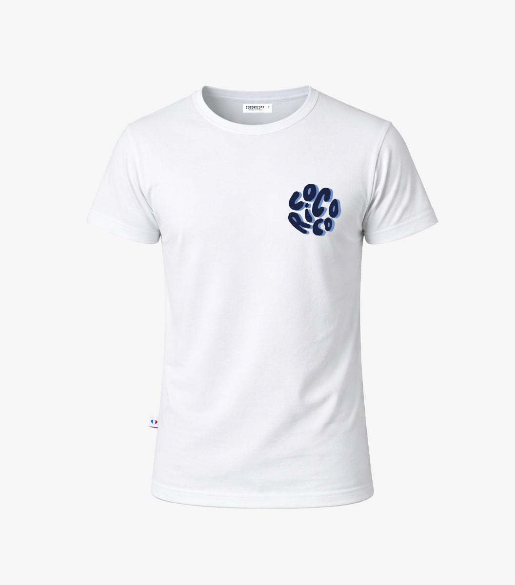 T-shirt Pyjama Homme Blanc - Nuage