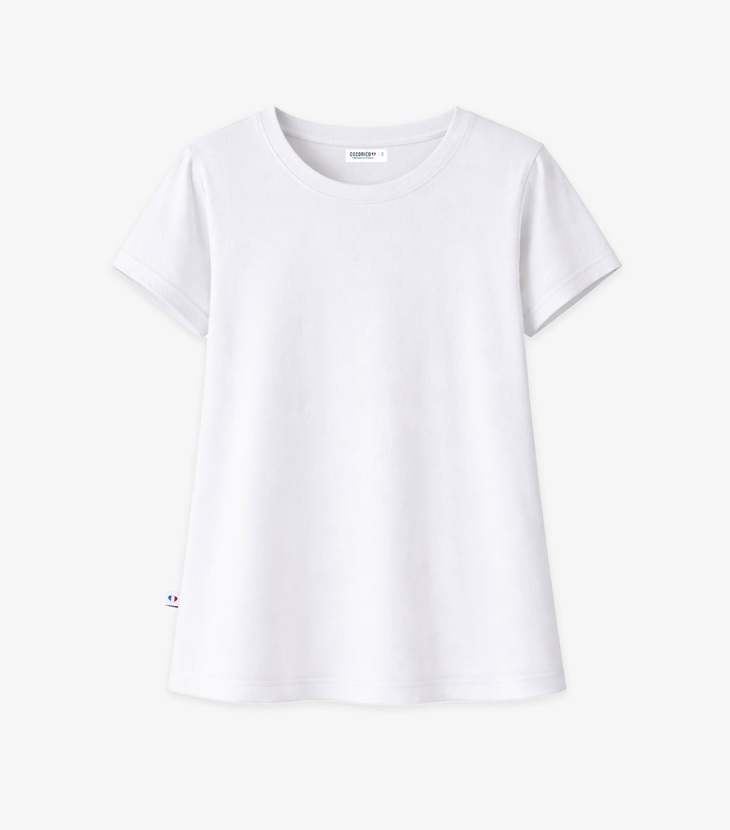 T-shirt Pyjama Femme Blanc - Intemporel