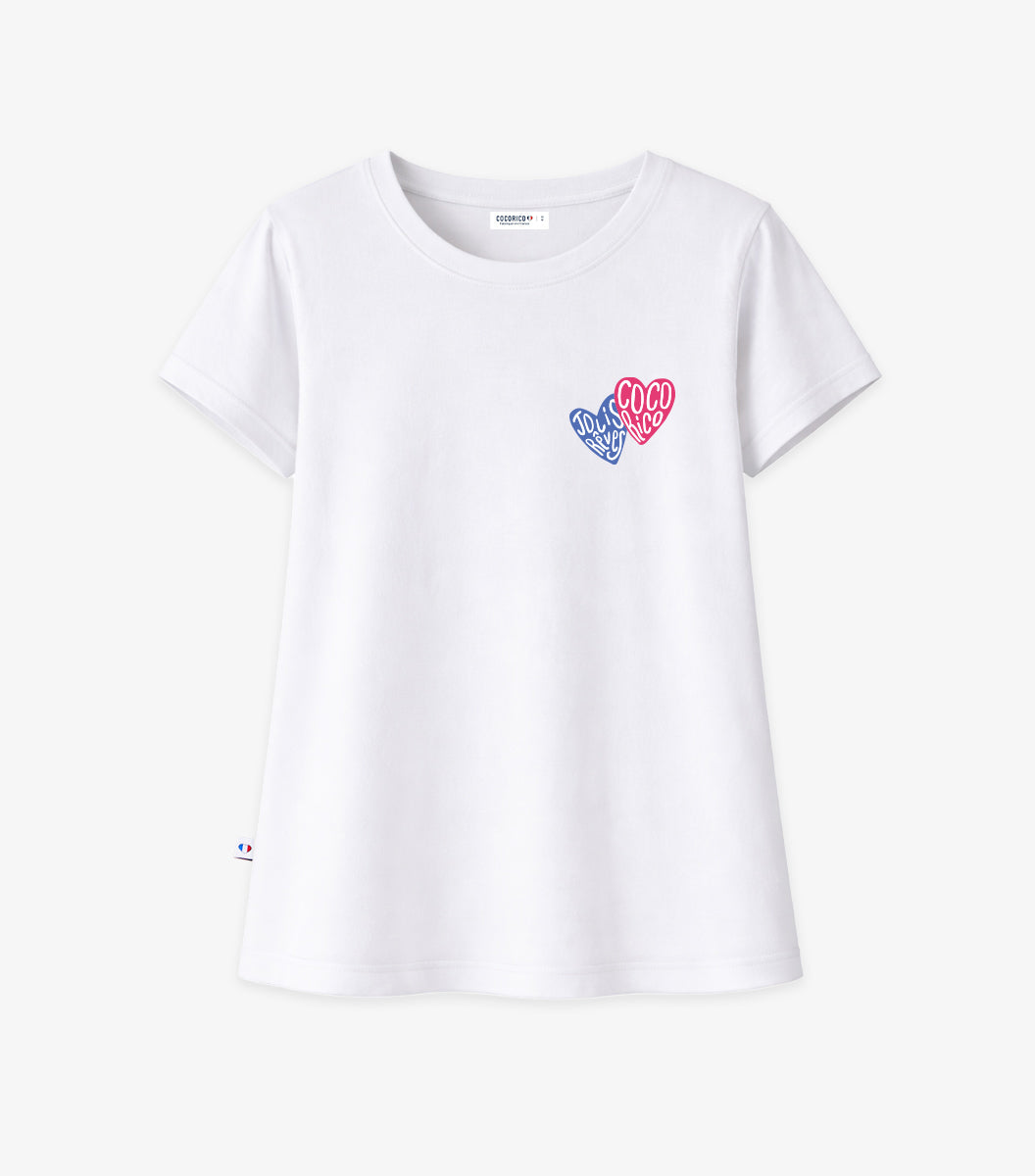 T-shirt Pyjama Femme Blanc - Jolis Rêves