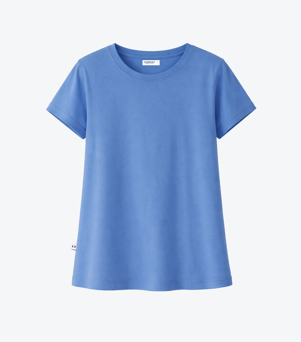 T-shirt Pyjama Femme Bleu Riviera - Intemporel