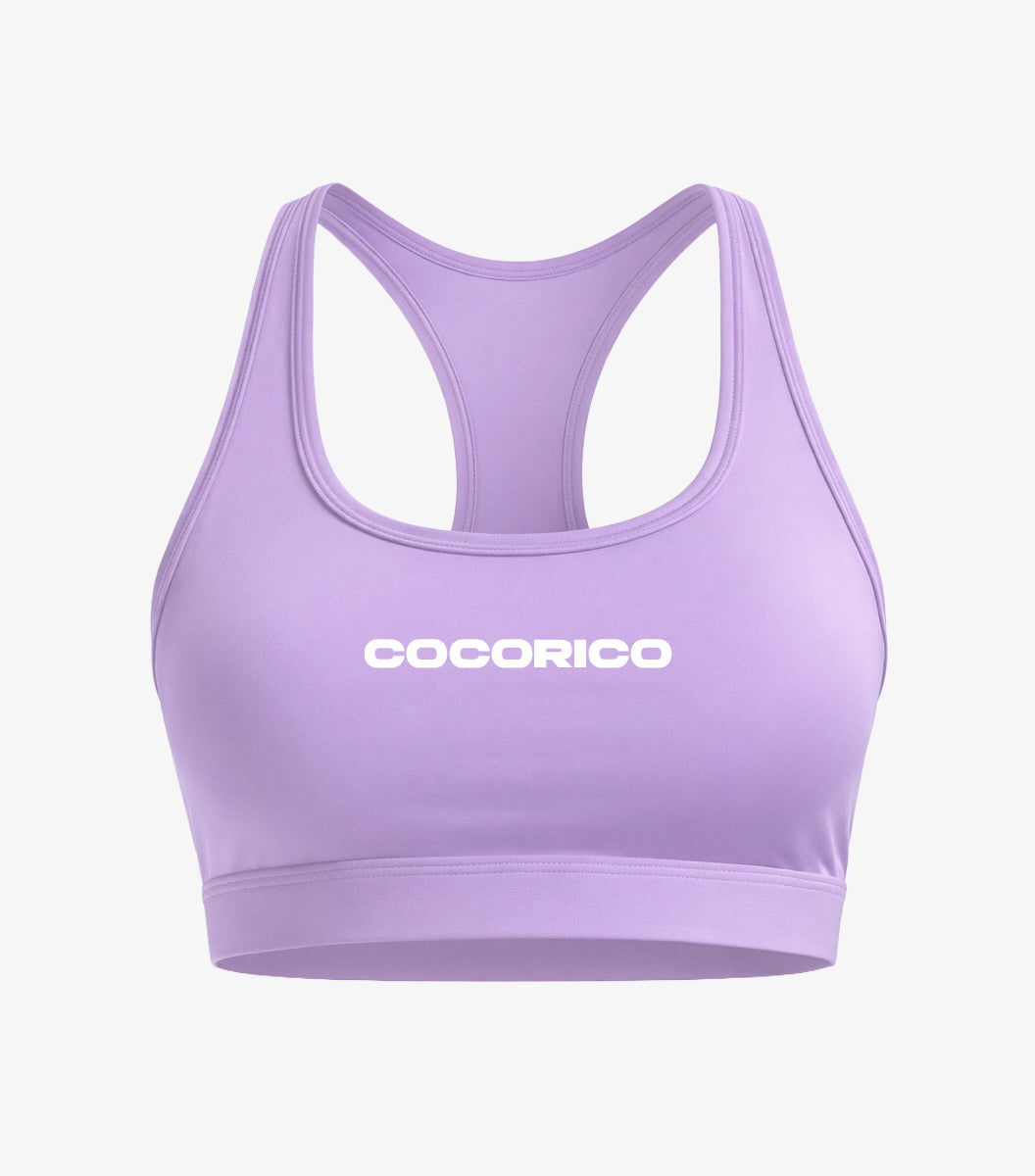 Brassière Sport Femme Lilas - Impact