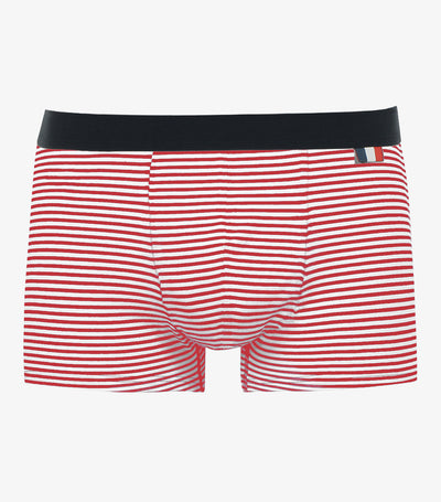 Boxer Homme Marinière Rouge - Intemporel