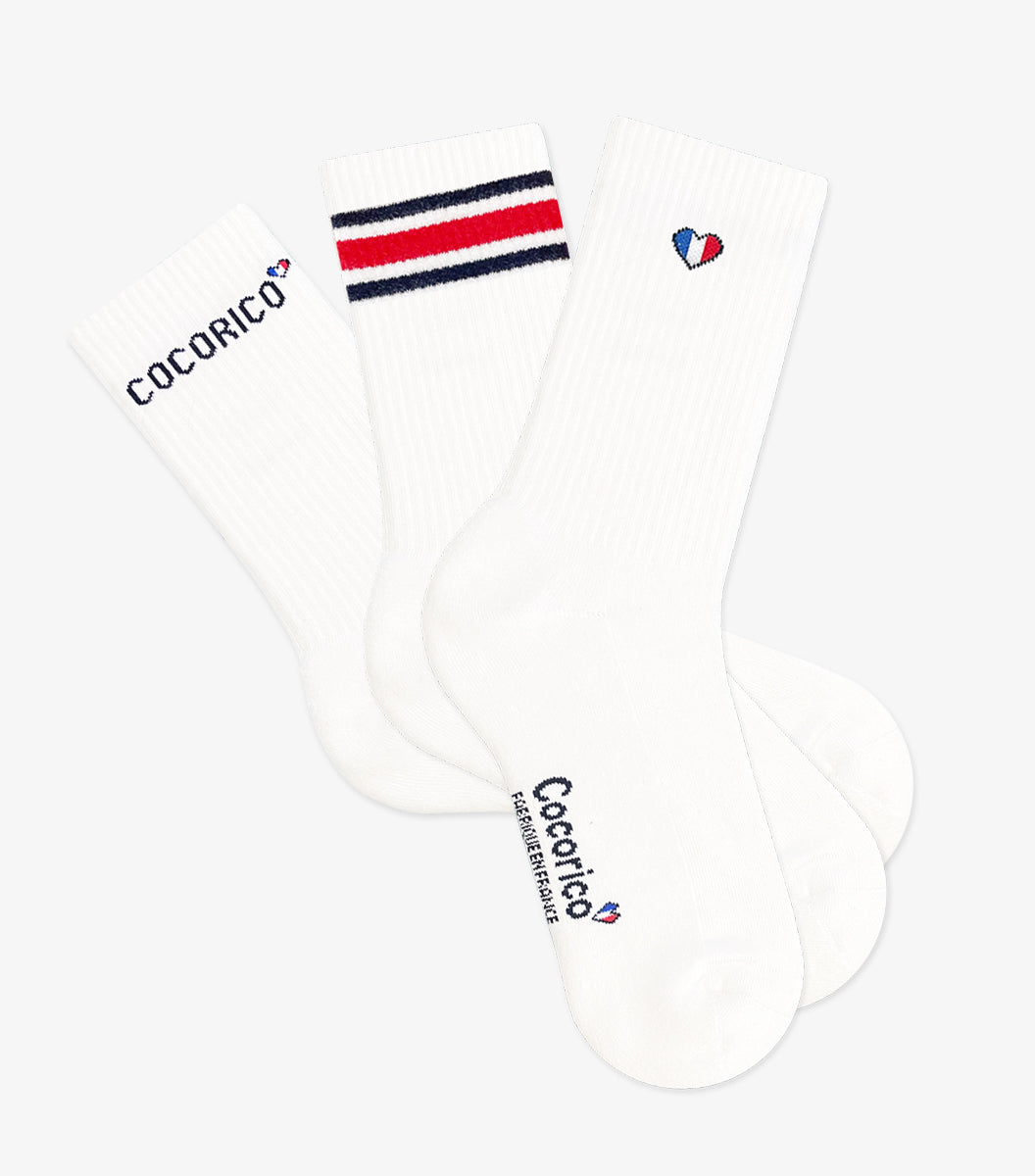 Chaussettes Homme Sport x3 - Pack Sport