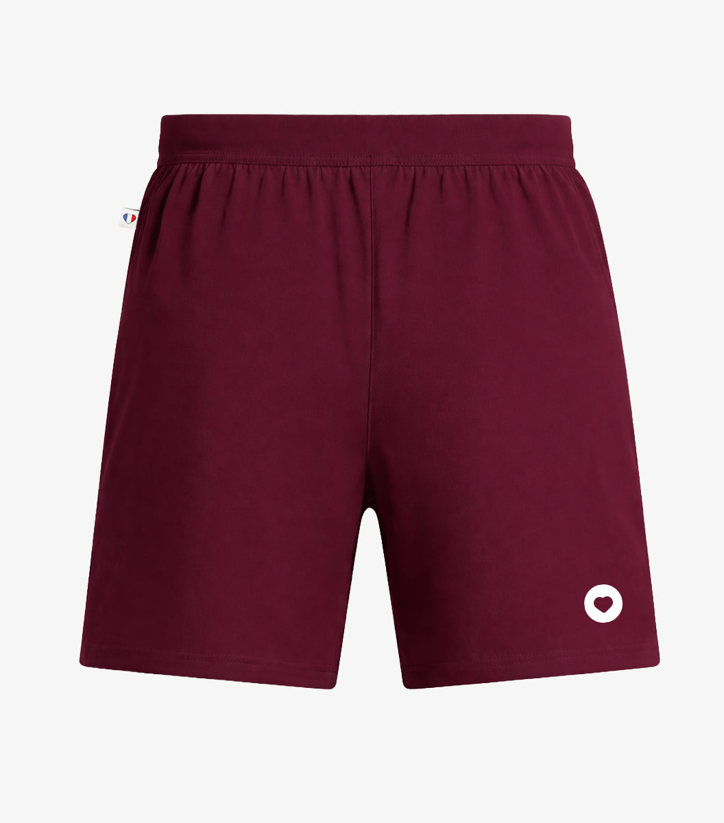 Short Sport Homme Bordeaux - Boost
