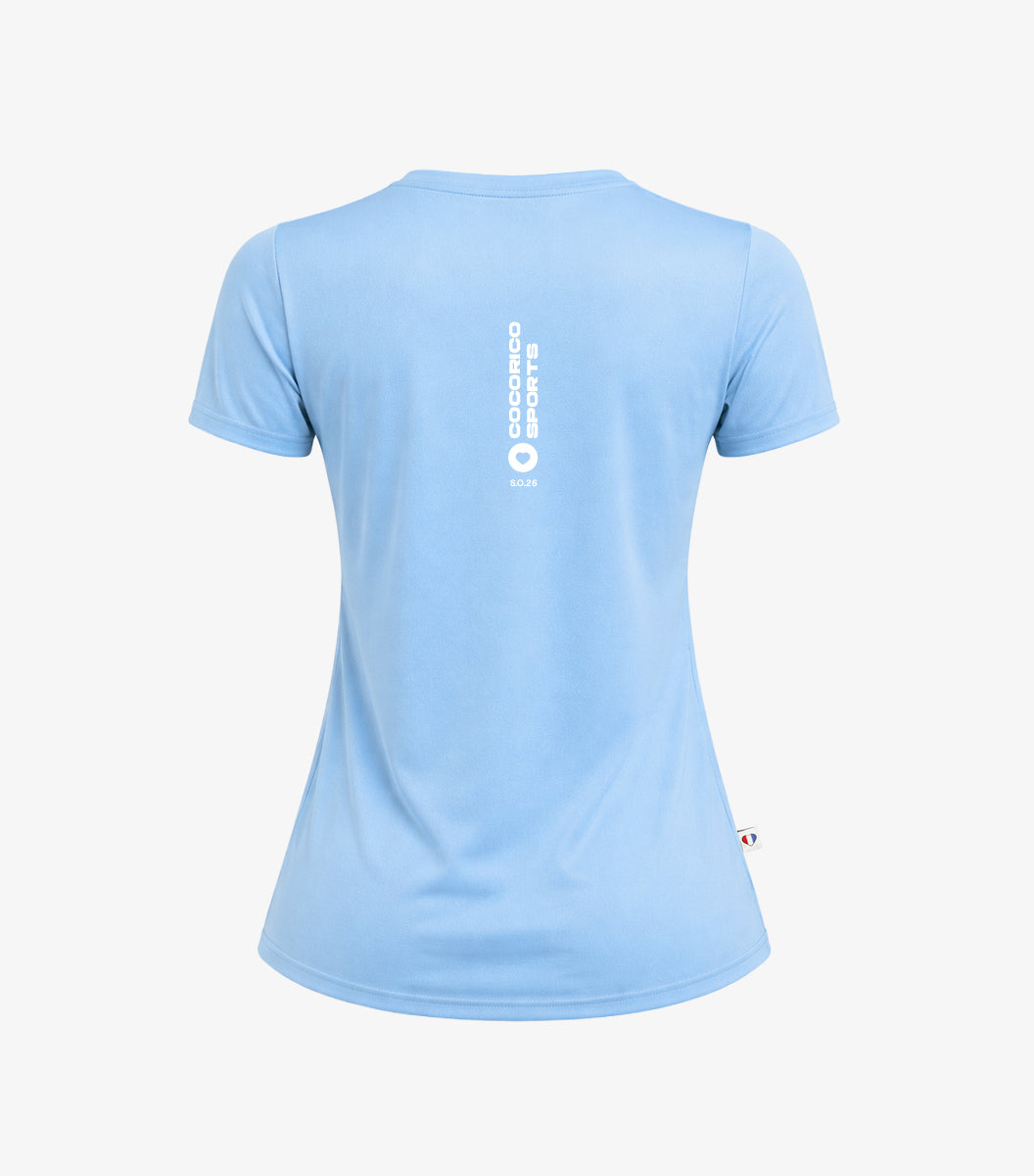 T-Shirt Sport Femme Ciel - Focus