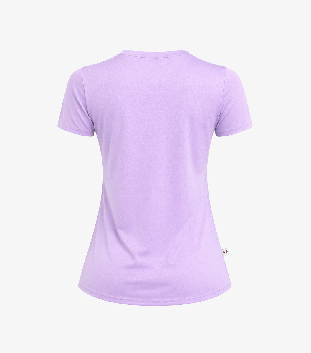 T-Shirt Sport Femme Lilas - Impact