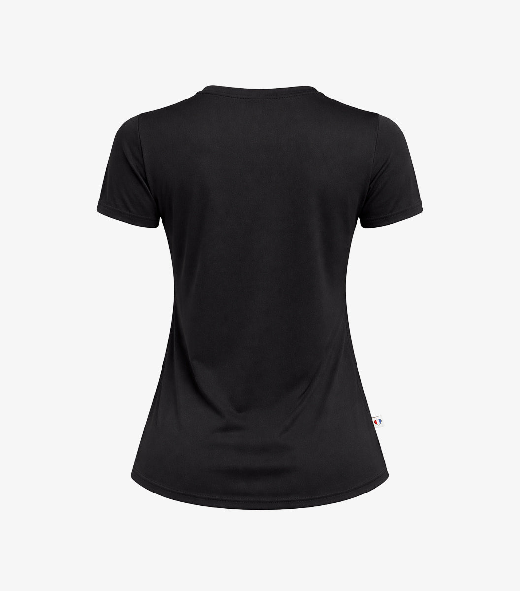 T-Shirt Sport Femme Noir - Impact