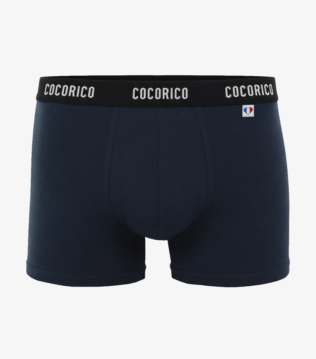 Boxer Homme Signature Marine - Intemporel