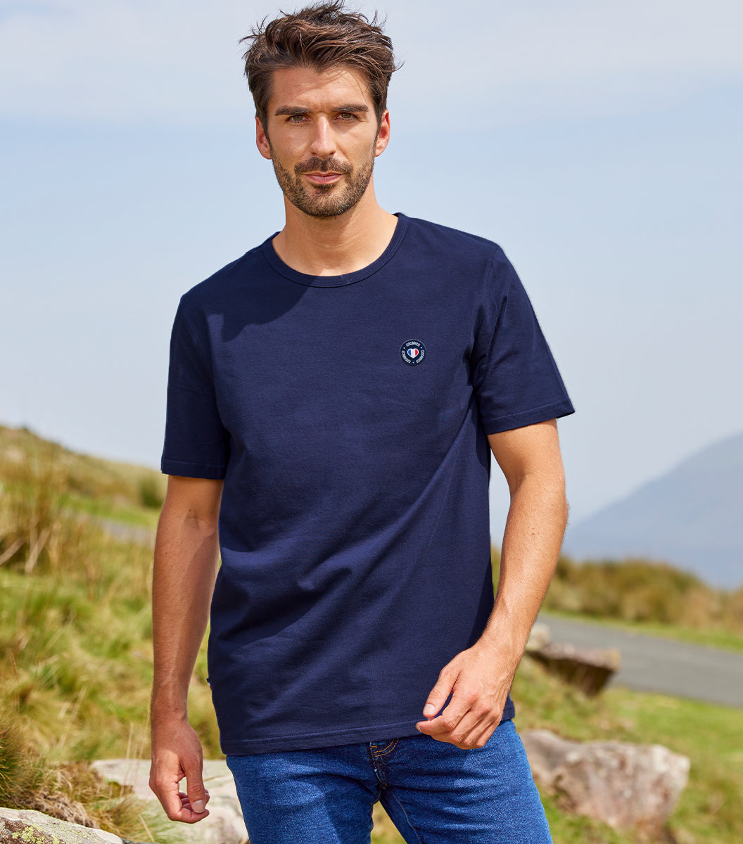 T-shirt Homme Marine - Blason
