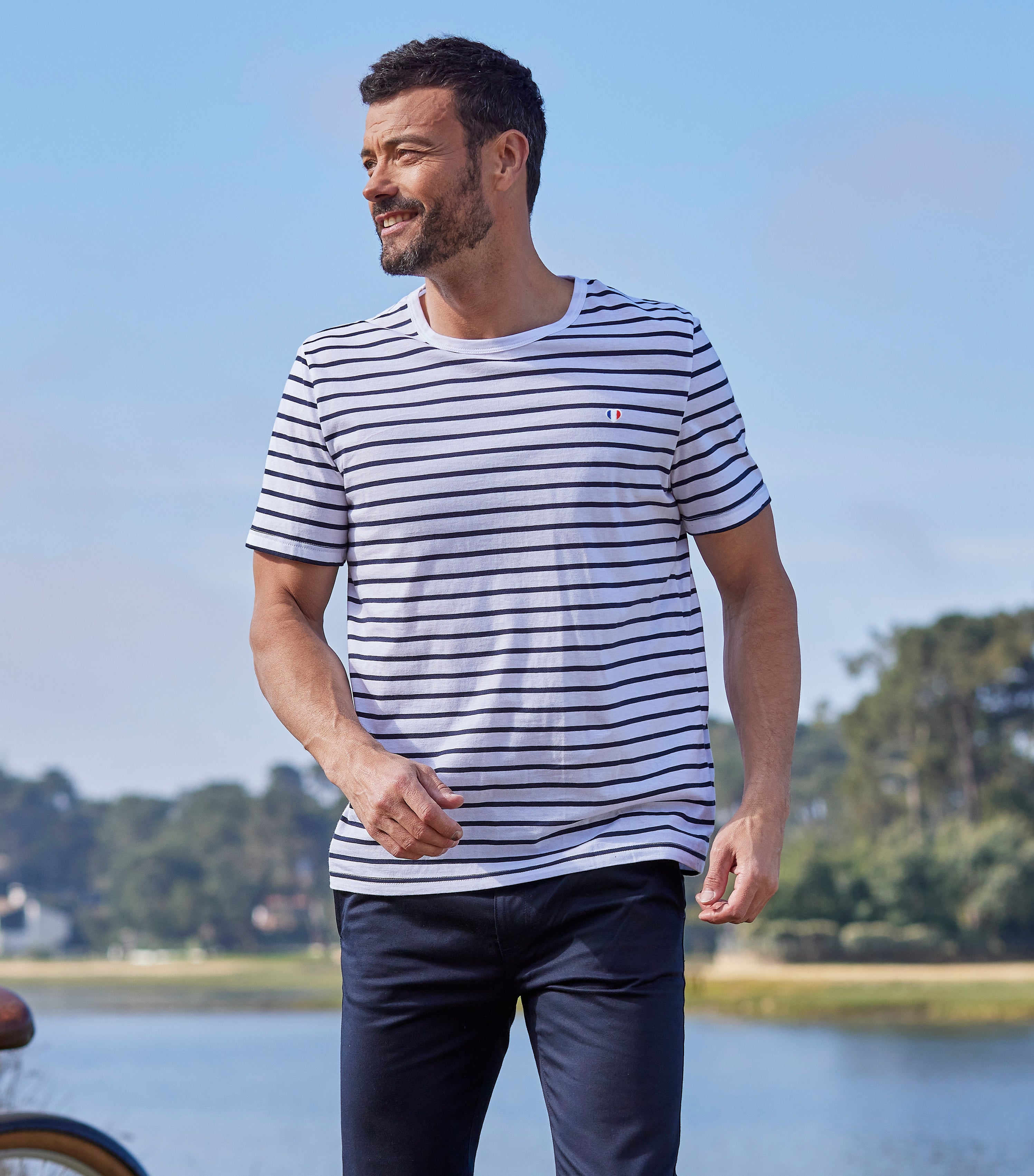 T-shirt Homme Marinière - Iconique