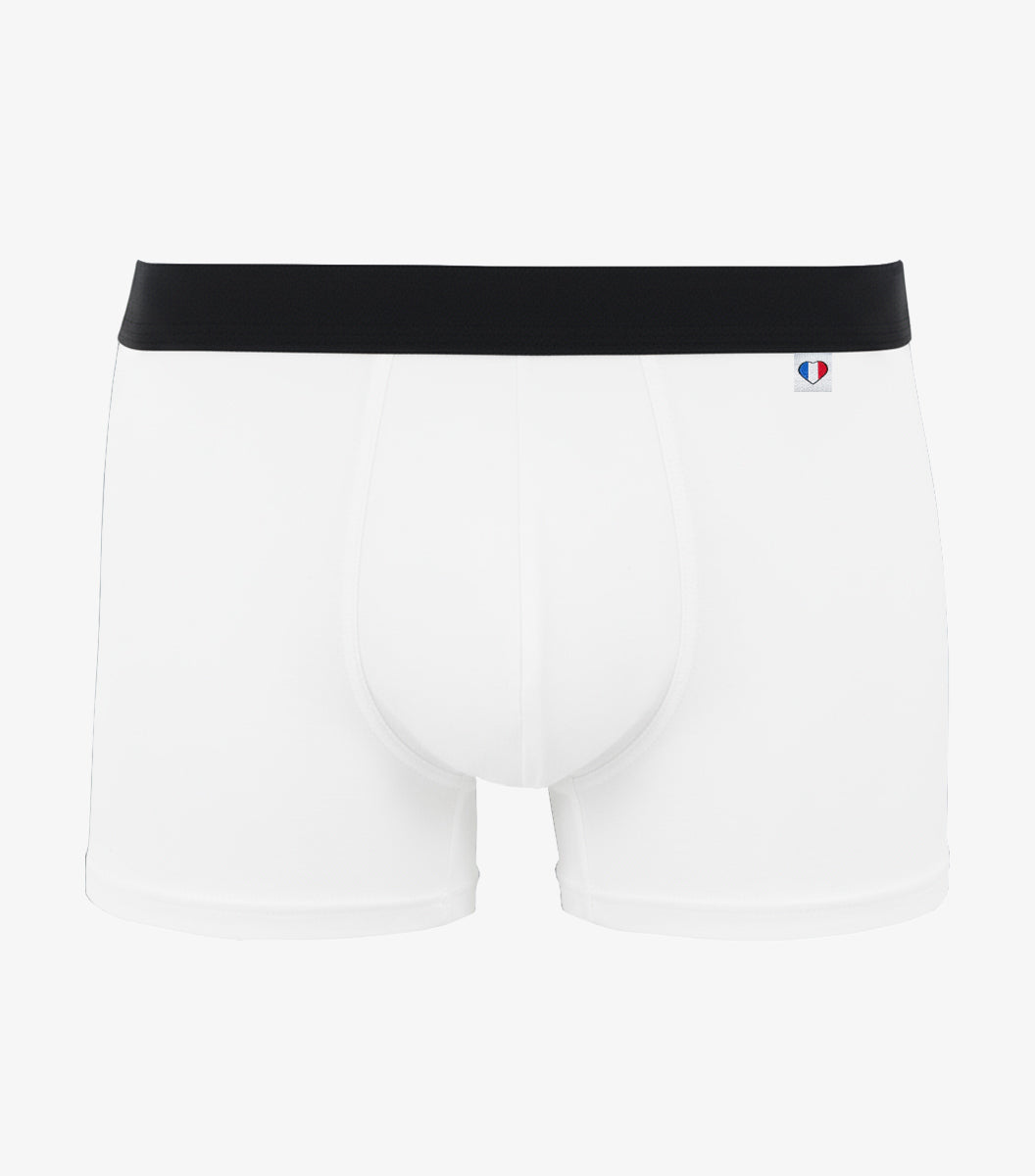 Boxer Homme Blanc - Intemporel