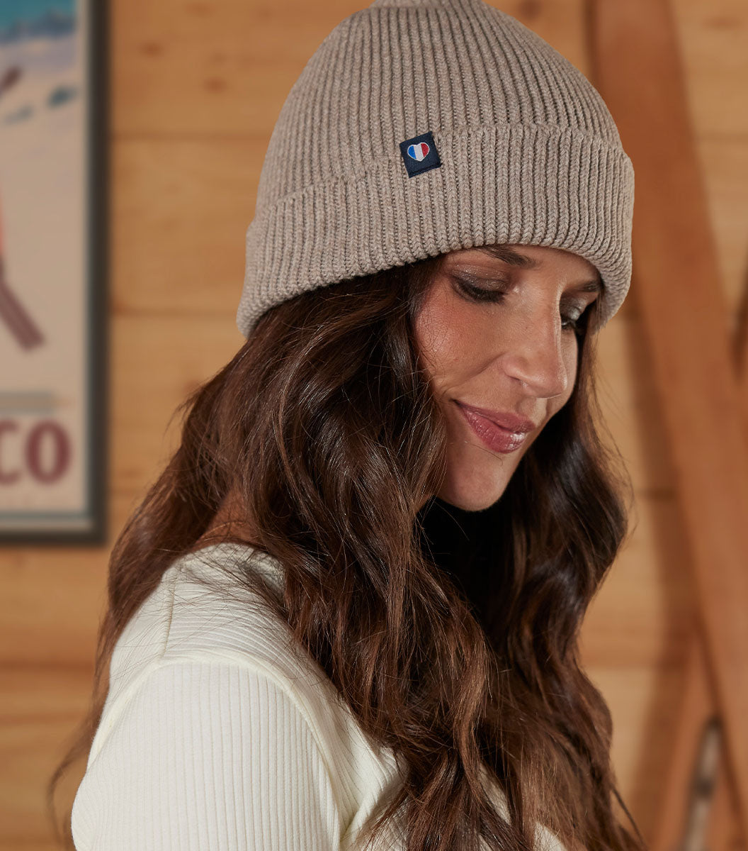 Bonnet Femme Taupe