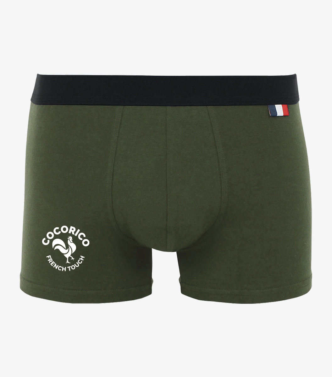 Boxer Homme Kaki - Coq Français