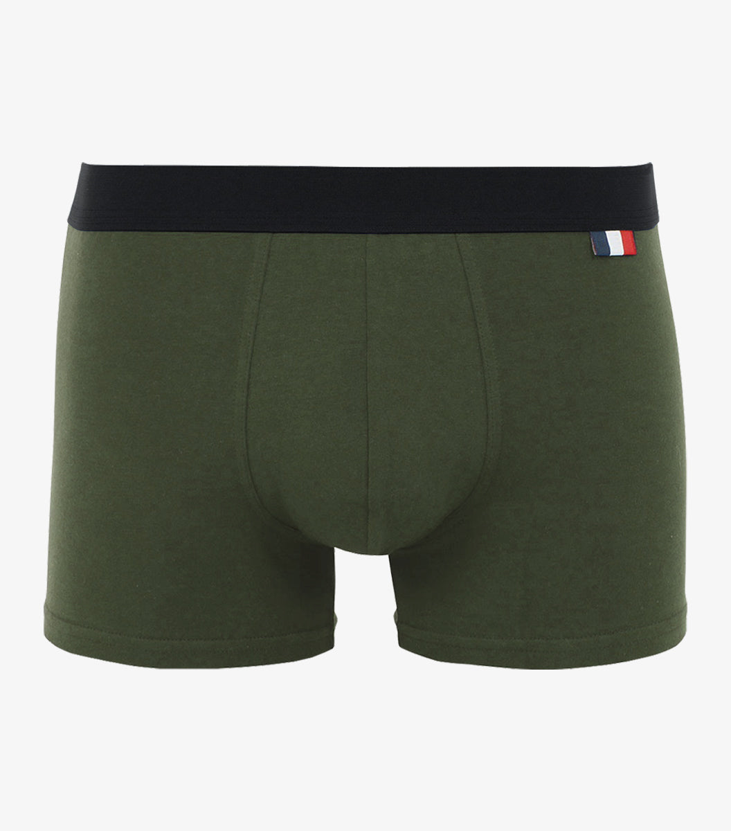Boxer Homme Kaki - Intemporel