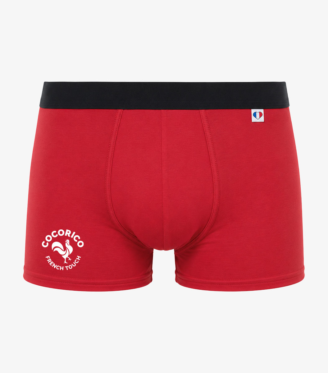 Boxer Homme Rouge - Coq Français