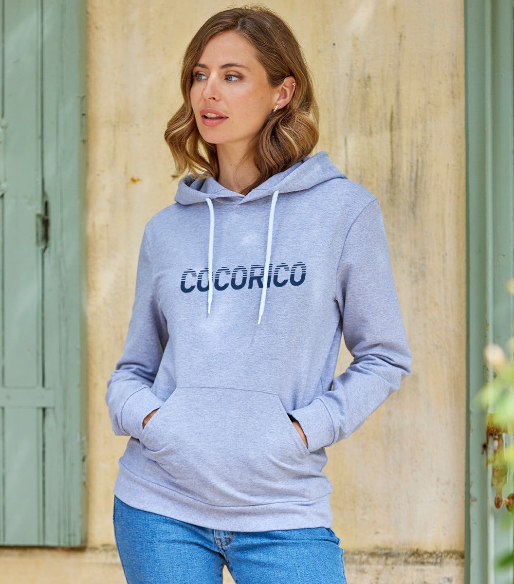 Sweat à capuche Femme Gris - Performance