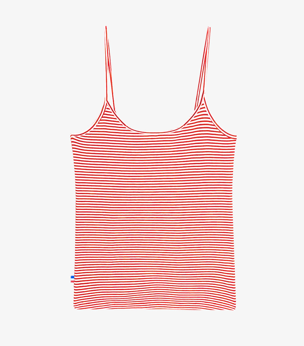 Caraco Femme Rayé Rouge - Intemporel