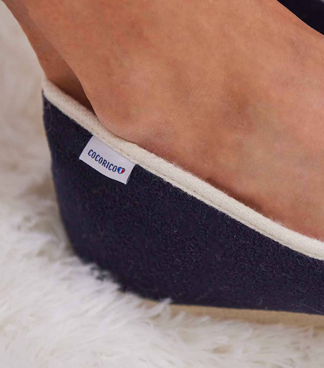 Charentaises Homme Marine