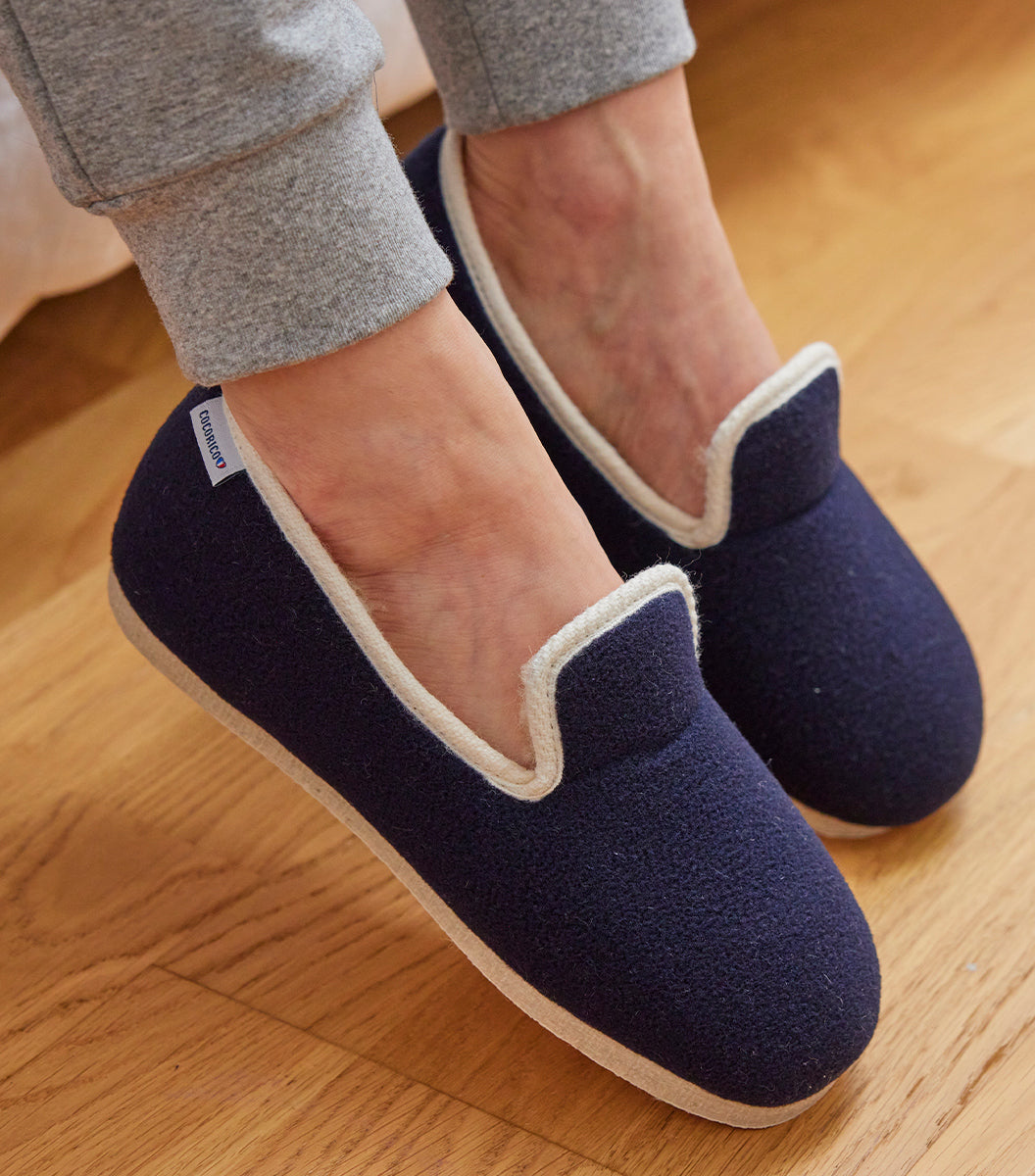 Charentaises Femme Marine