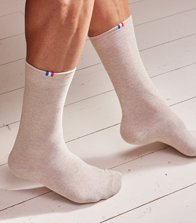 Chaussettes Homme Beige