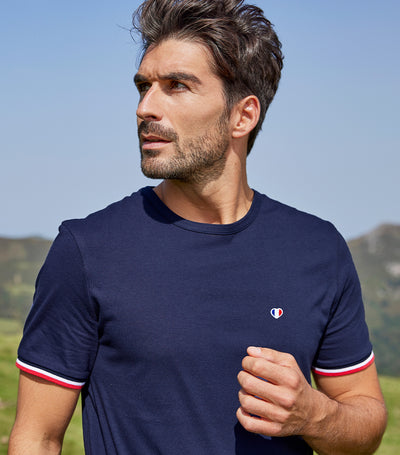 T-shirt Homme Supporter Marine - L'iconique