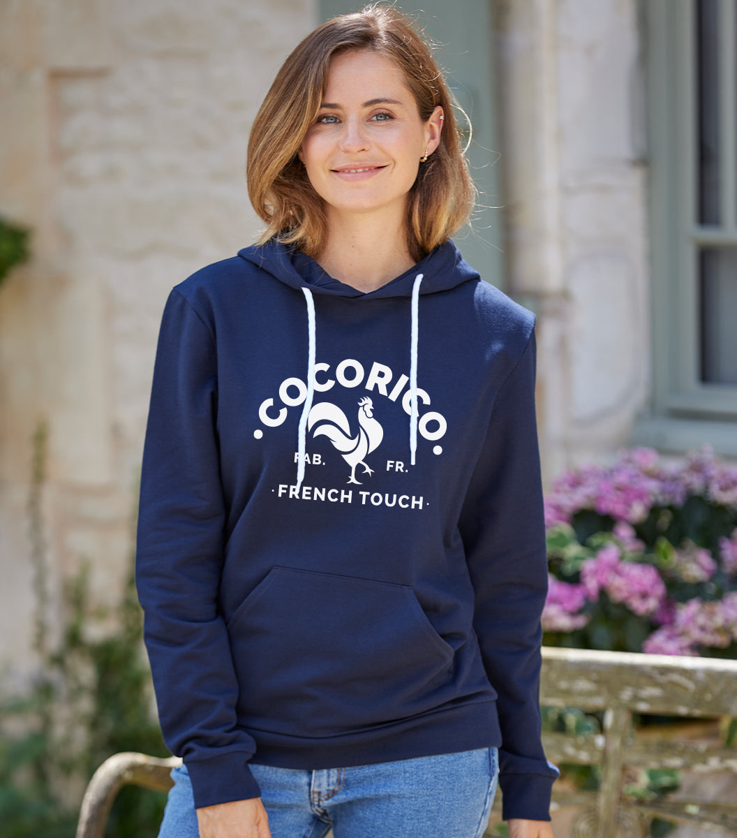 Sweat à Capuche French Connection Femme – Taille S – Noir Logo – Décontracté – Occasion TBE