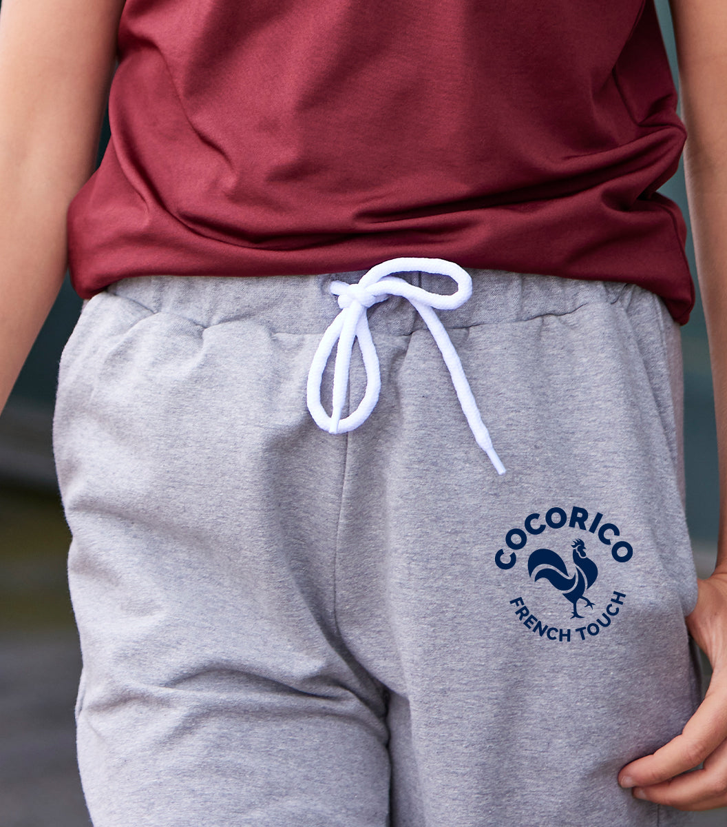 Jogging Femme Gris Chiné - Coq Français